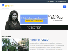 Tablet Screenshot of icecd.org